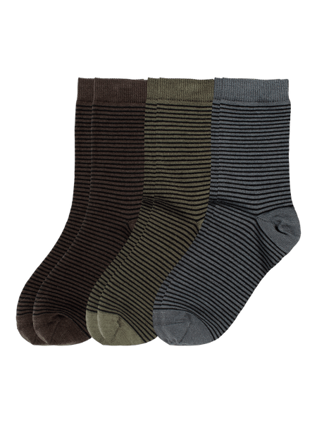 Wool Sock Everyday Stripe colors