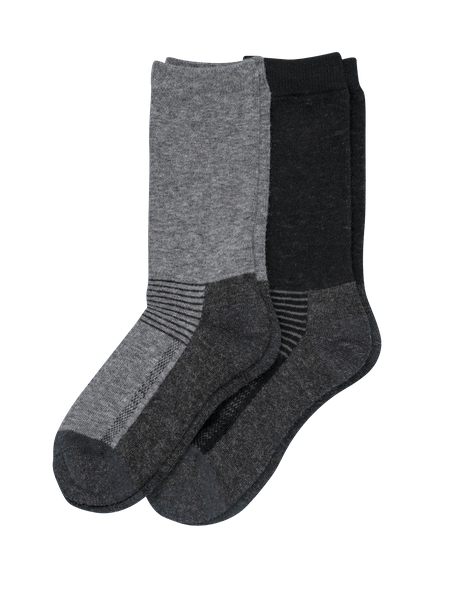 Wool Sock Active 2-p Musta/Harmaa