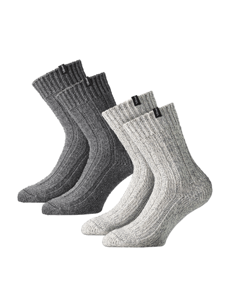Knitted Wool Sock Grå