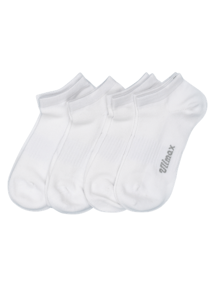 Coolmax Sock Ankle 4-P Valkoinen