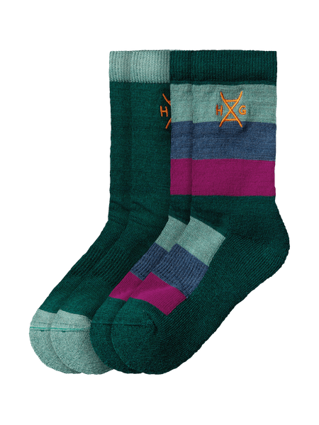 Livigno Wool Sock Kids 2-P