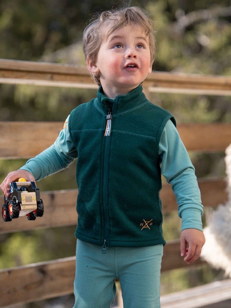 Whistler Woolterry Vest Kids